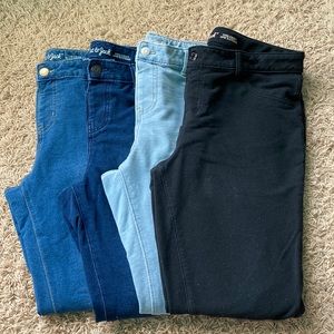 Cat and Jack Jegging, Girls size 14/16 Plus (XL), Lot of 4